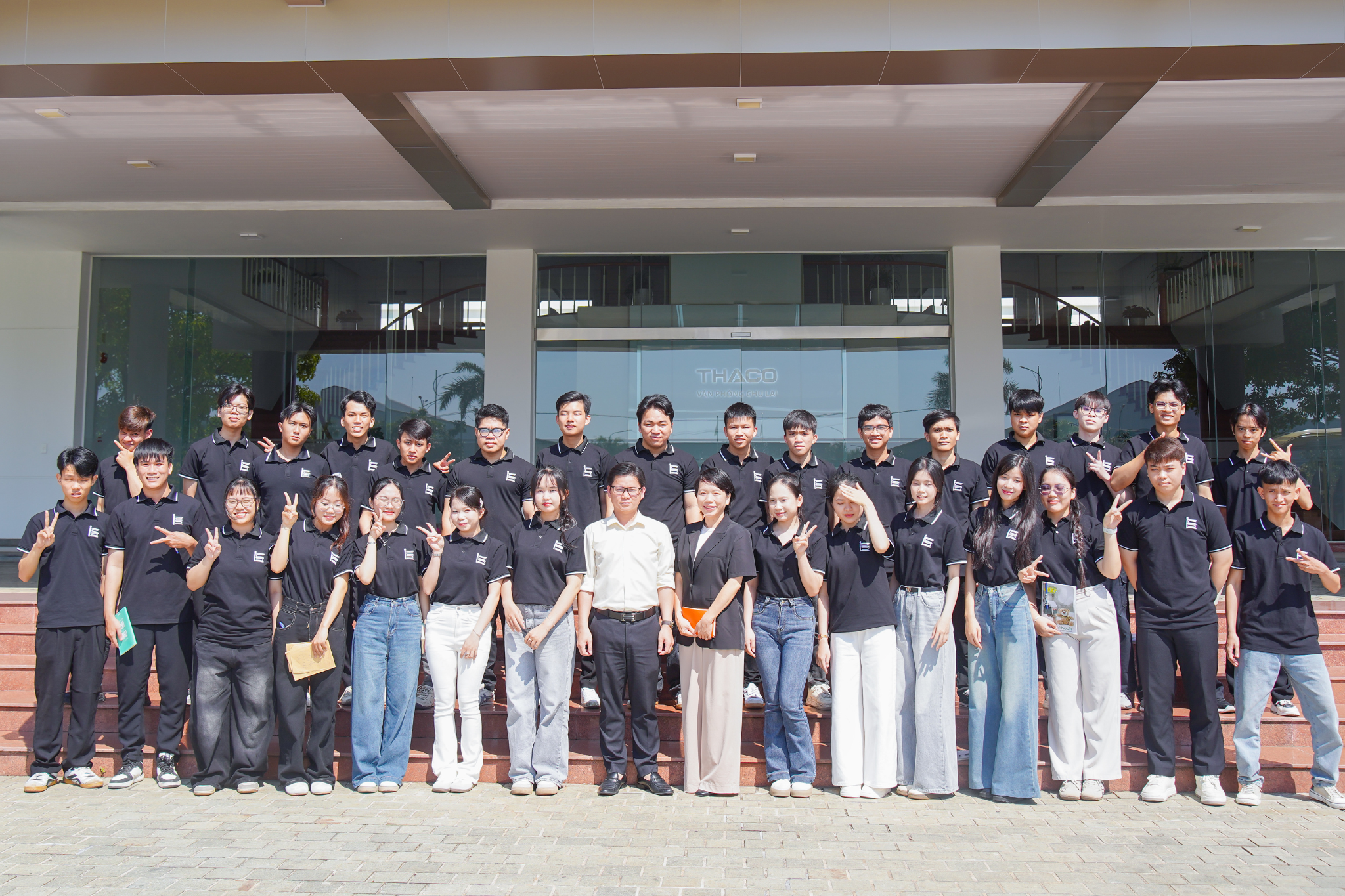 Sinh viên các trường đại học khu vực Đà Nẵng tham quan, kiến tập tại THACO Chu Lai
