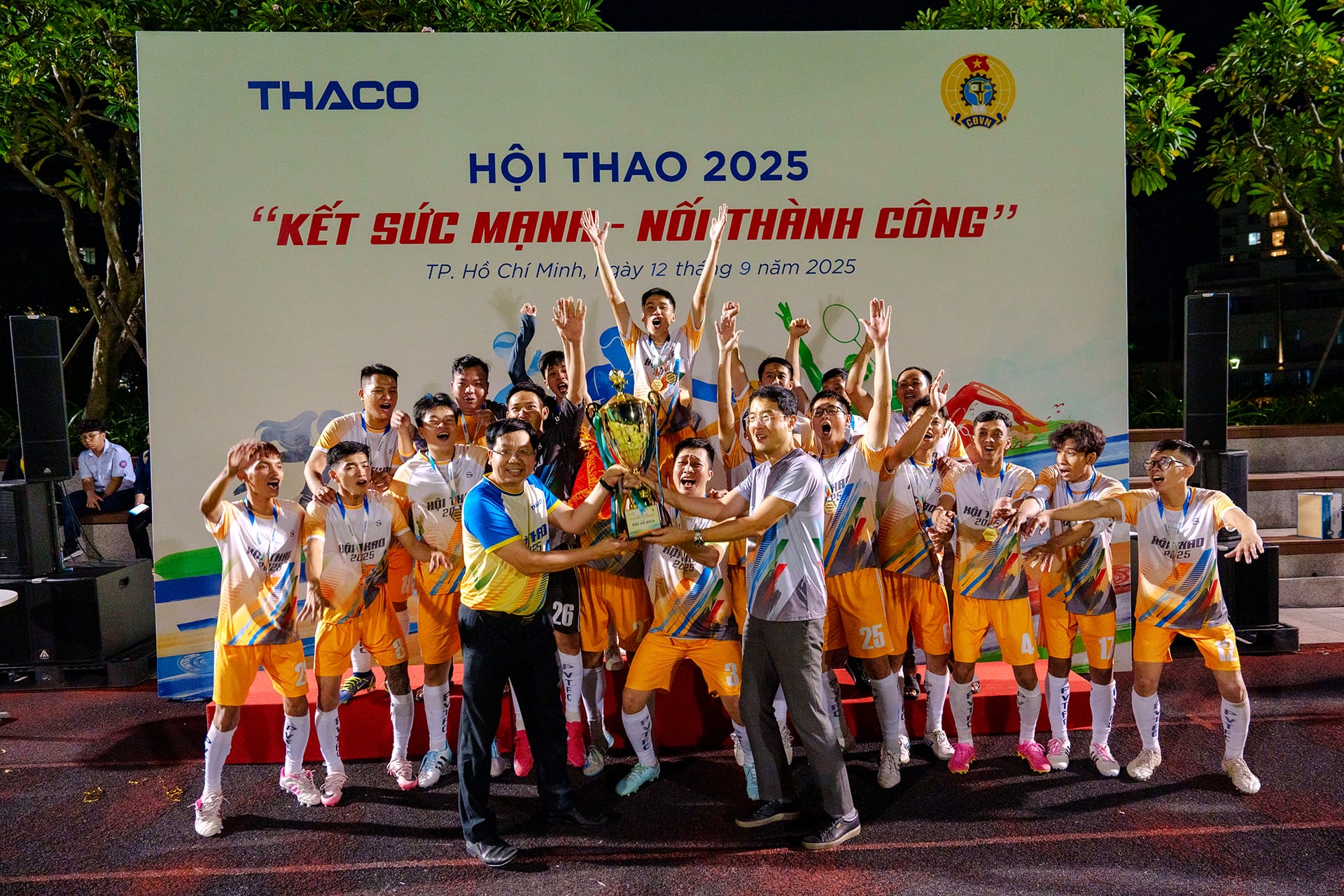 Khép lại hội thao năm 2025 khối các văn phòng TPHCM, lan tỏa tinh thần gắn kết